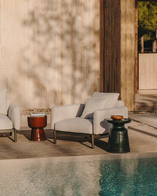 Sorells pillow in beige 60 x 60 cm