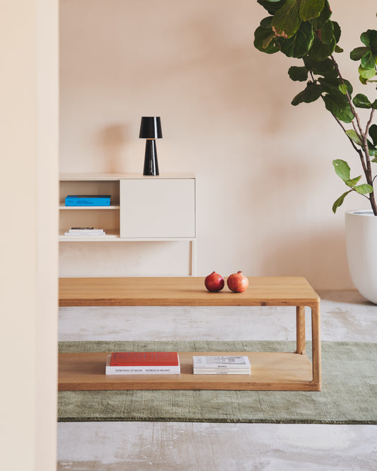Maymai oak coffee table 140 x 65 cm
