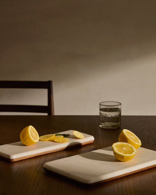 Senna large serving board made of acacia wood