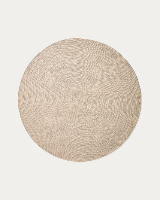 Tepih Despas od sintetičkih vlakana prirodna Ø150 cm