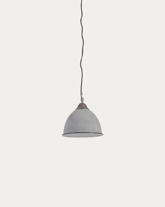 Neus ceiling lamp made of metal with a gray finish