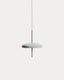 Porte light green aluminum portable ceiling lamp Ø 16 cm