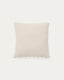 Mascarell white cushion cover made of cotton and polyester 50 x 50 cm