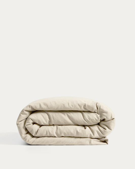 Simmel posteljina od mješavine lana, prirodna boja, za krevet 90 cm