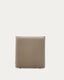 Jaira headboardd linen and cotton with removable cover in taupe for a 90 cm FSC Mix Credit bed