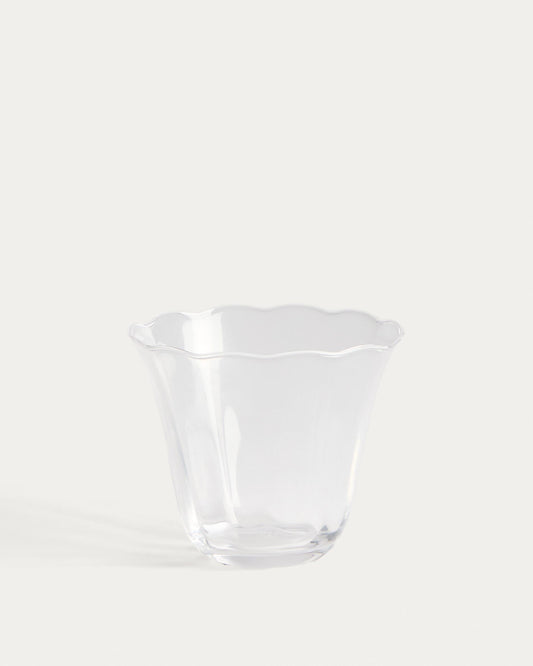 Glass Neia made of transparent glass 23 cl