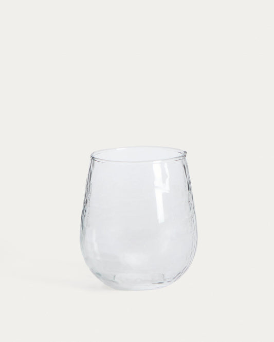 Sileia mug made of transparent recycled glass
