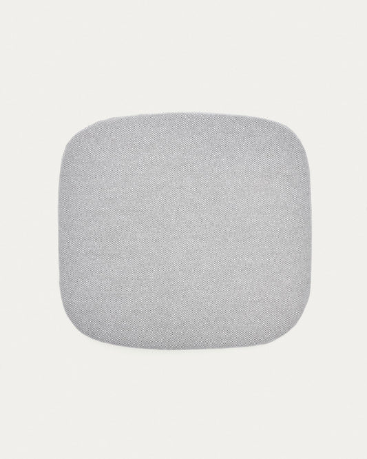 Joncols chair cushion in gray, 43 x 41 cm