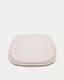 Chair cushion Romane in beige 43 x 43 cm
