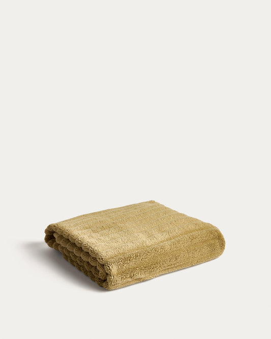 Navira 100% cotton light green hand towel 50 x 90cm