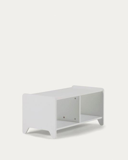 Nunyla storage unit in white MDF 78 cm