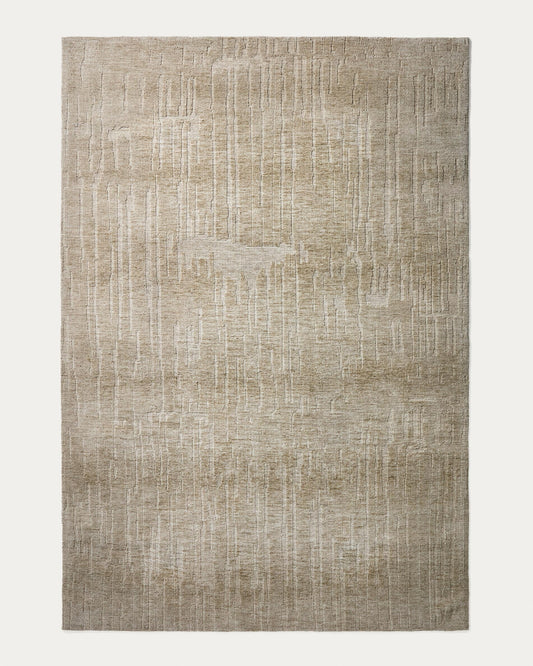 Eriana carpet made of cotton blend, green, 200 x 300 cm