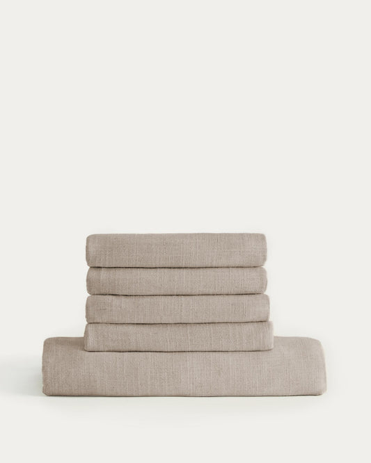 Anarella beige fabric cover for 2 seats