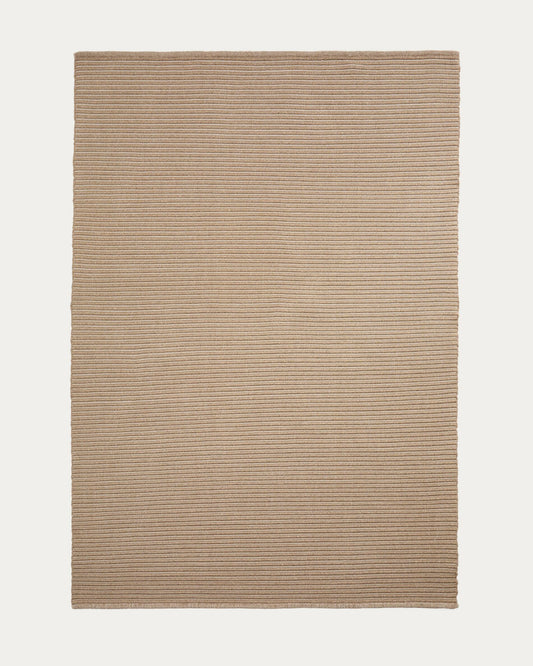 Ardelia carpet made of synthetic fibers, beige 200 x 300 cm