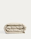 Simmel ecru linen blend duvet cover for 180 cm bed