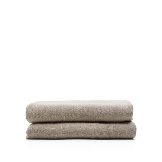 Tandi beige 100% linen bedspread for 90/135cm bed