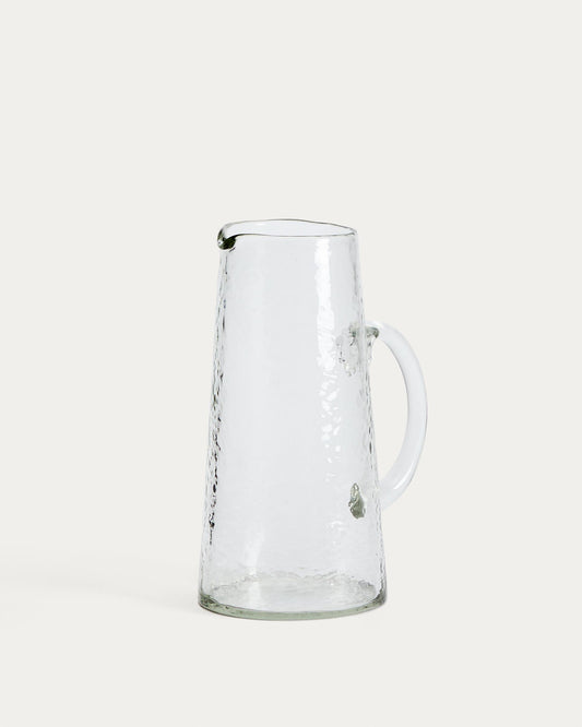 Obila jug made of transparent recycled glass