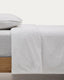 Atenie bela jorgana i jastučnica set, 100% pamuk perkal, plumeti detail, krevet 90 cm
