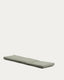 Maoni green 100% PET sun lounger cushion 50 x 175cm