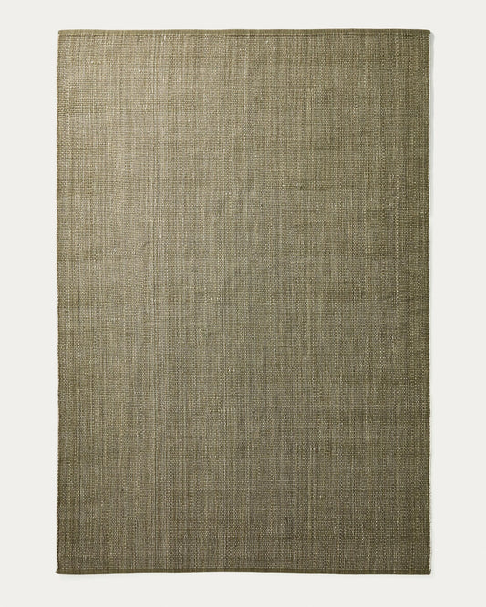 Tirla carpet made of 100% PET material, green, 200 x 300 cm