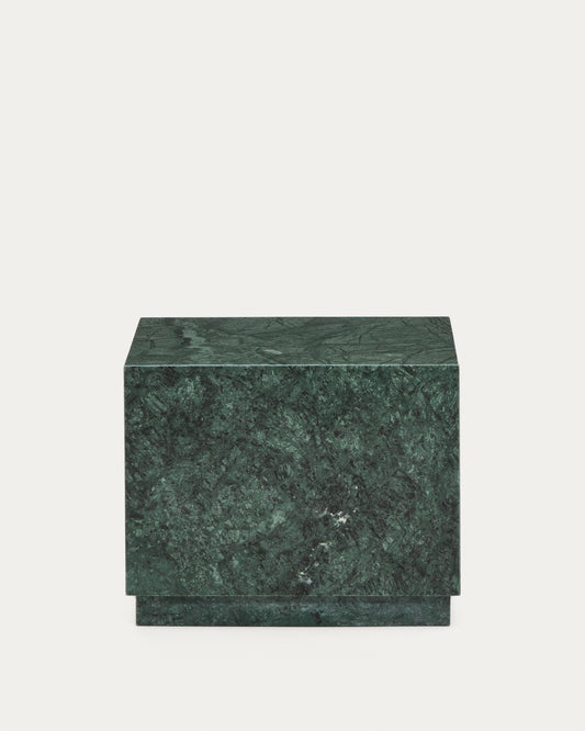 Sore's green marble coffee table 50 x 50 cm