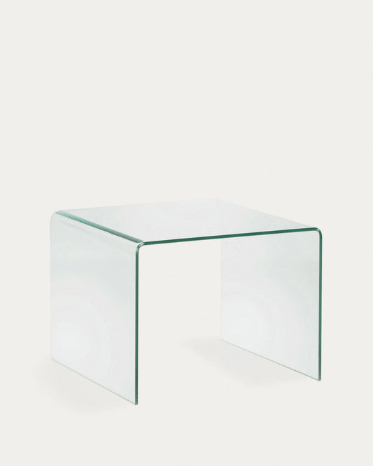 Side table made of Burano glass 60 x 60 cm