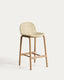 SS26COL1 Chair made of solid FSC 100% acacia wood and natural rope 75 cm