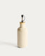 Belor white ceramic oil cruet
