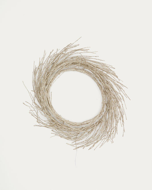 Bria luminous wreath in gold color Ø 60 cm