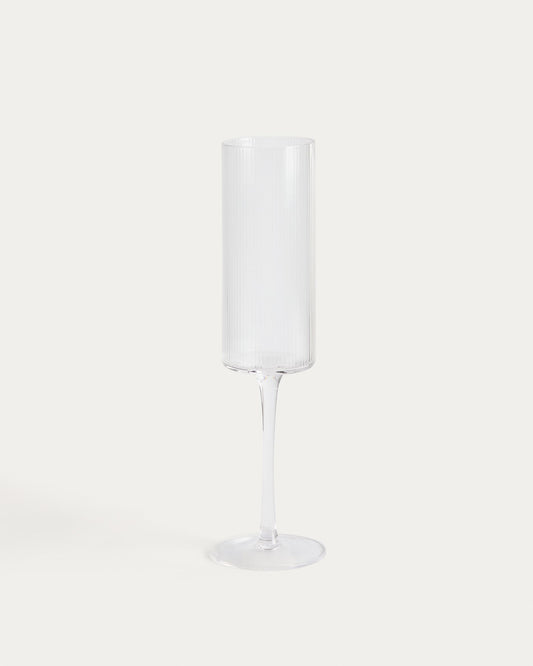 Eluria clear champagne glass, 24.5 cl