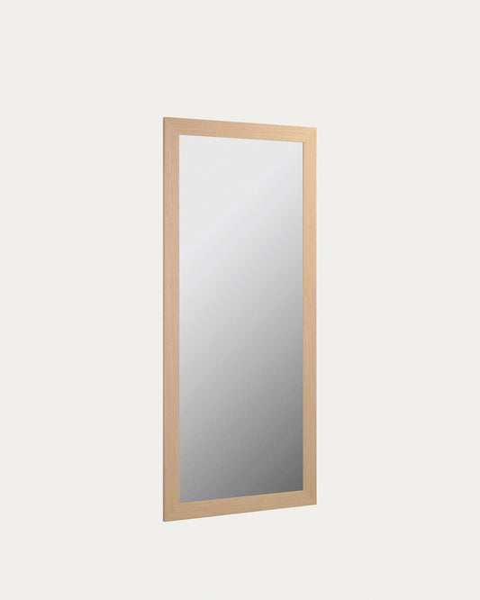 Mirror Yvaine natural finish 80.5 x 180.5 cm