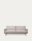Galene 3-seater sofa in beige, 214 cm FSC Mix Credit