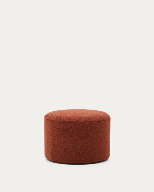 Kaeli footrest with terracotta cover Ø 60 cm