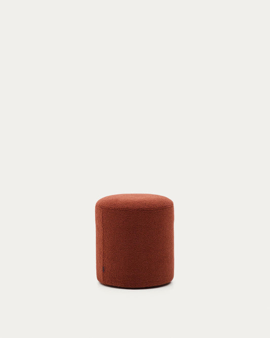 Kaeli footrest with terracotta cover Ø 43 cm