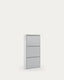 Shoe rack Ode 50 x 103 cm 3 doors gray