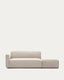 Neom 2 sedišta modularna sofa sa zadnjim modulom u bež, 244 cm FSC Mik Credit