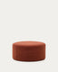 Kaeli footrest with terracotta cover Ø 90 cm