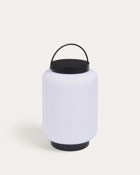 Verona table lamp made of polyethylene and metal with a black finish