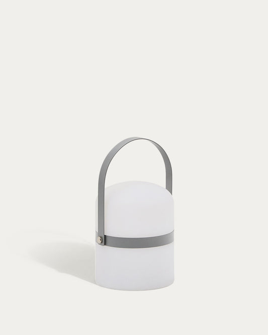 Ridley gray mini table lamp