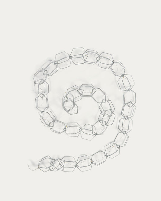 Narel lampice u sivoj boji 1,9 m