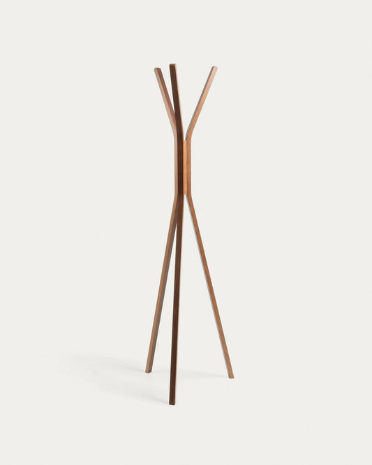 Chelsey coat rack made of solid rubber wood, 170 cm