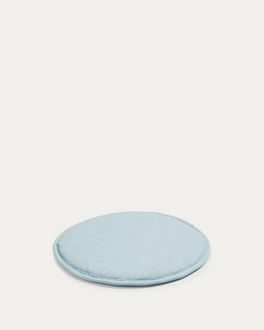 Silke cushion light blue