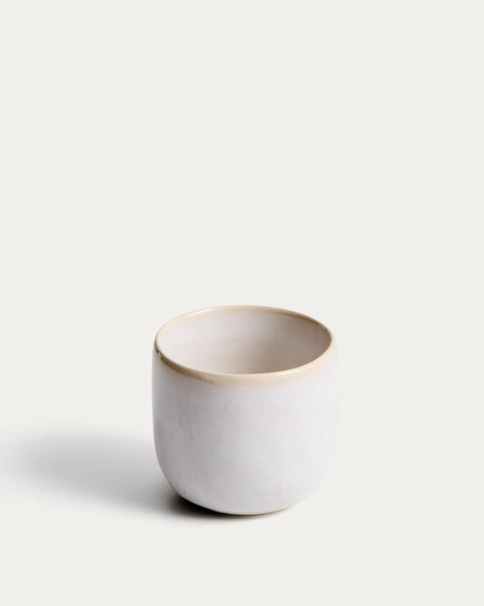 Uilo ceramic mug, white