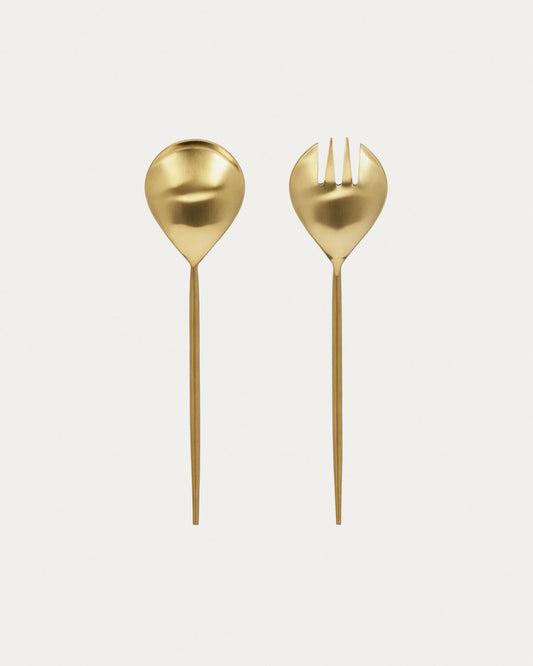 Lite 2-piece salad cutlery set