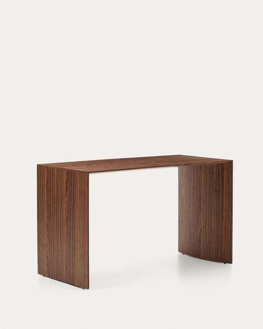 Litto desk in walnut veneer FSC Mix Credit 140 x 60 cm