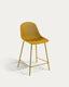 Quinby outdoor chair in yellow, height 65 cm