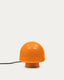Reig table lamp made of orange glass