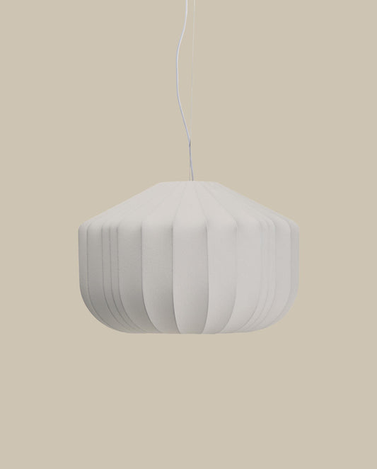 Somar plafonska lampa izrađena od sintetičkih vlakana i čeličnih šipki Ø51 cm