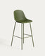 Stools for outdoor use Quinby green 75 cm