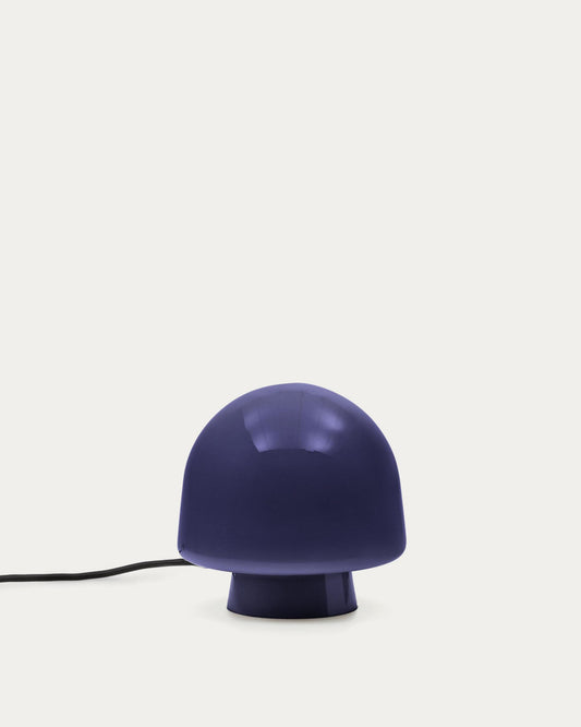 Reig blue glass table lamp